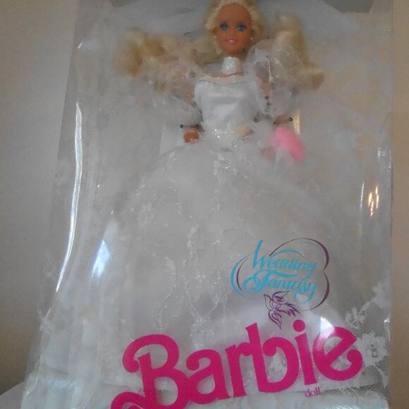 Vintage Mattel 1989 Wedding Fantasy Barbie Doll #2125-NIB Beautiful! - Picture 6 of 6